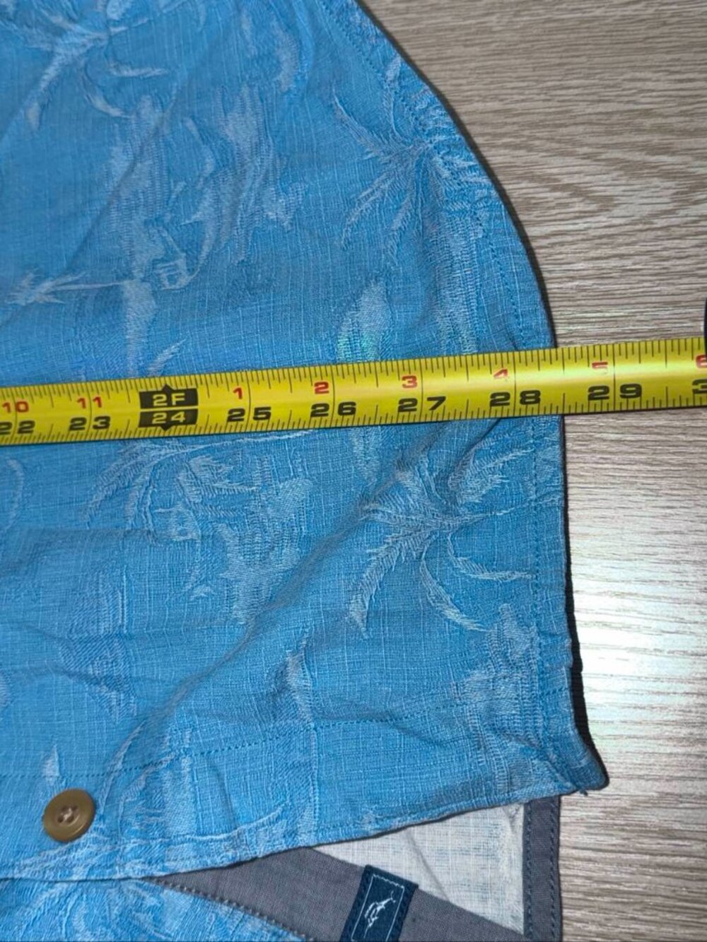 Tommy Bahama Men's Hawaiian Shirt L Blue - Picture 5 of 8
